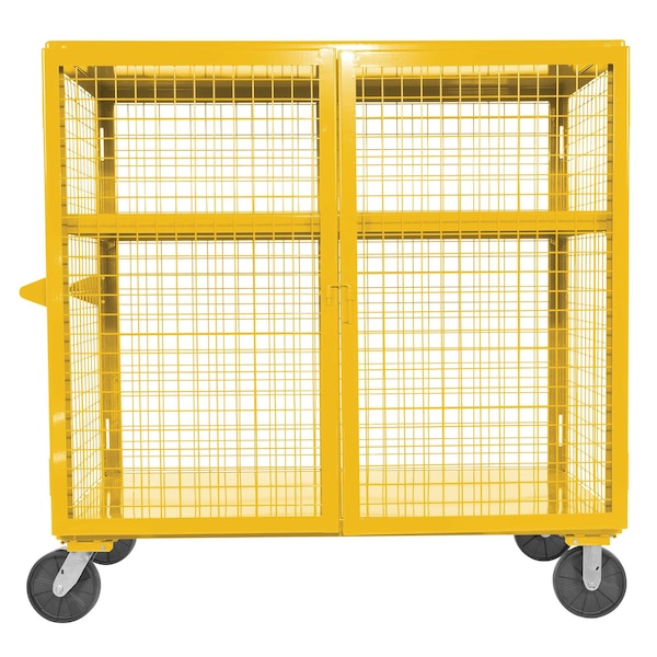 2000 lb Capacity, 33 W x 64.5625 L x 61.625 H, 2 Shelves